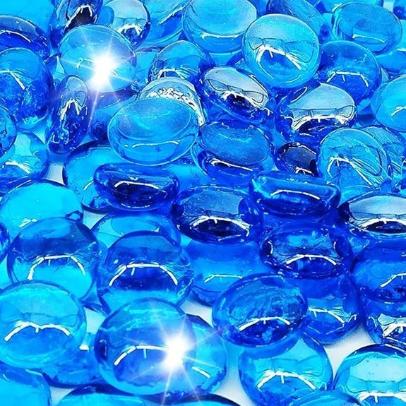 10 lb glass for fire pit