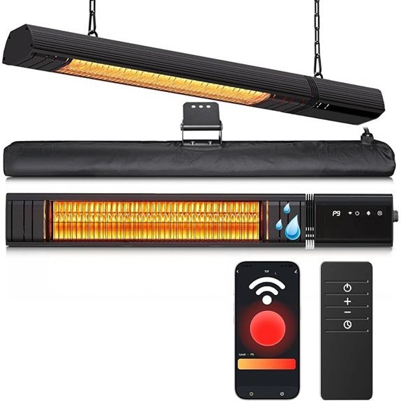1500w infrared patio heater