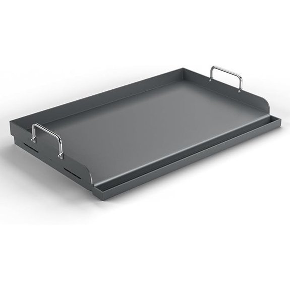 25 inch cast iron flat top griddle for grills