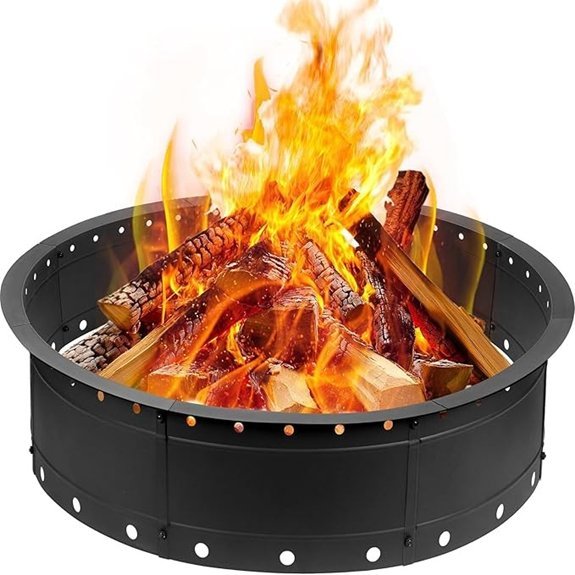 36 inch smokeless fire pit ring