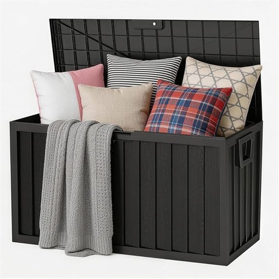 75 gallon waterproof outdoor storage box