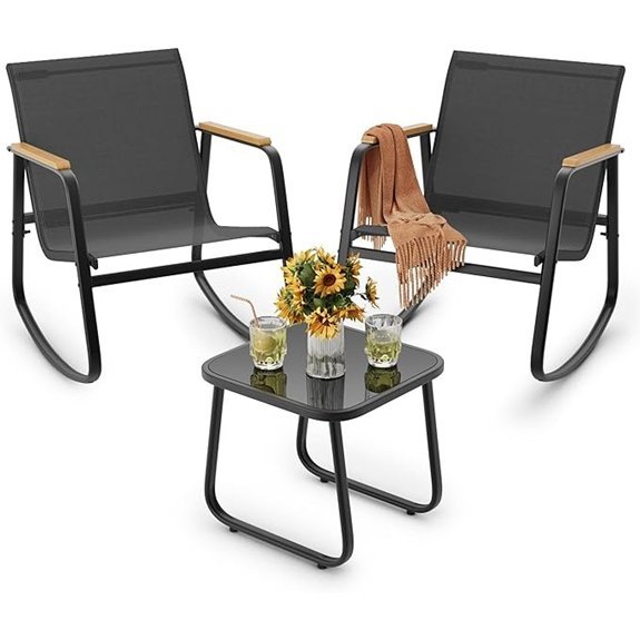 ahomly 3 piece patio set