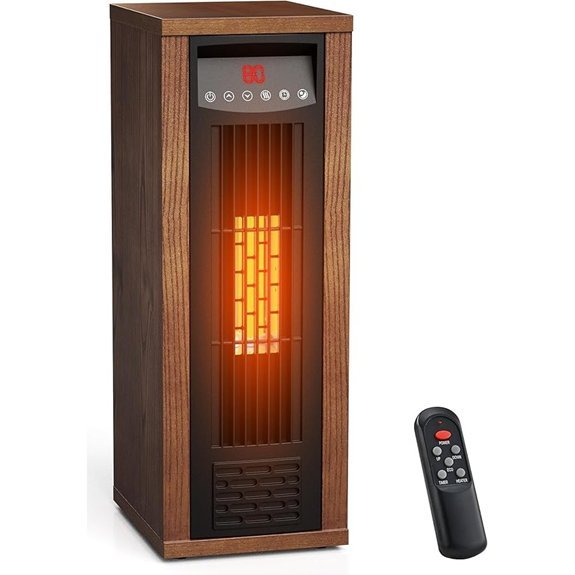 air choice infrared heater with remote