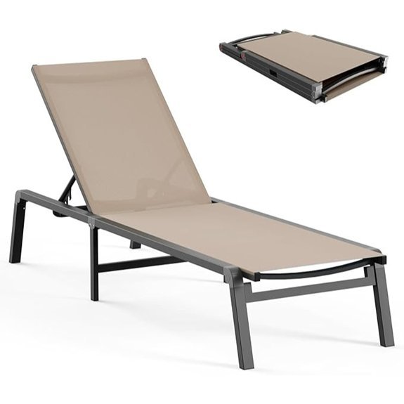 aluminum foldable outdoor chair