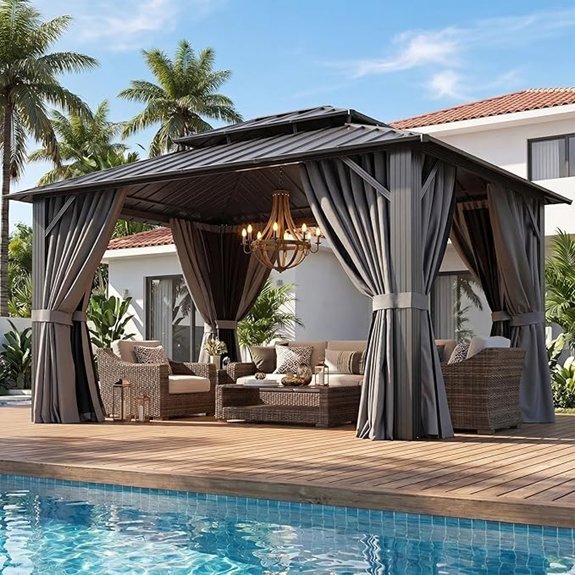 aoxun 10x12 gazebo