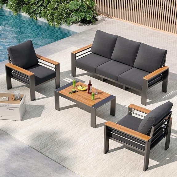 aoxun 5 piece aluminum set