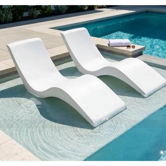 aqua outdoors in pool lounges