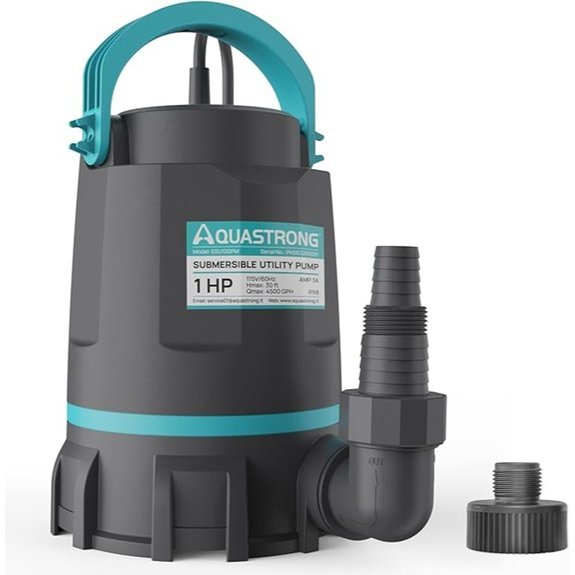 aquastrong 1 hp sump pump