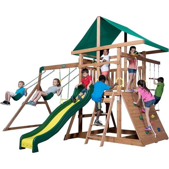 backyard discovery mount mckinley swing set