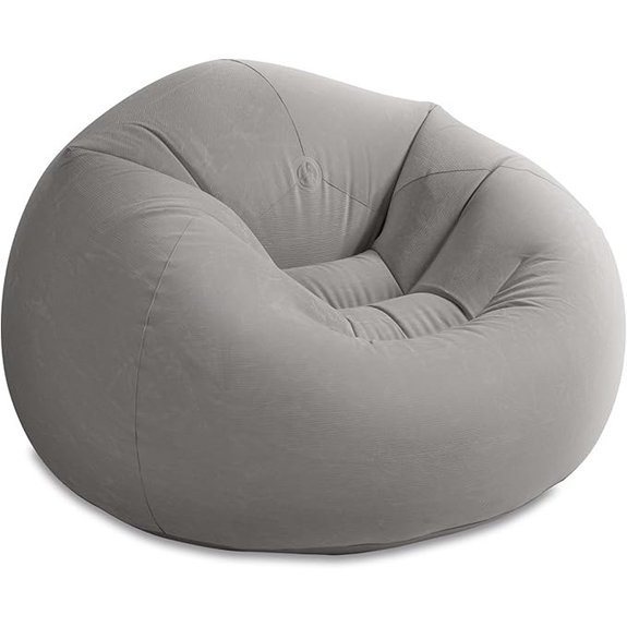 beanless inflatable lounge chair by intex