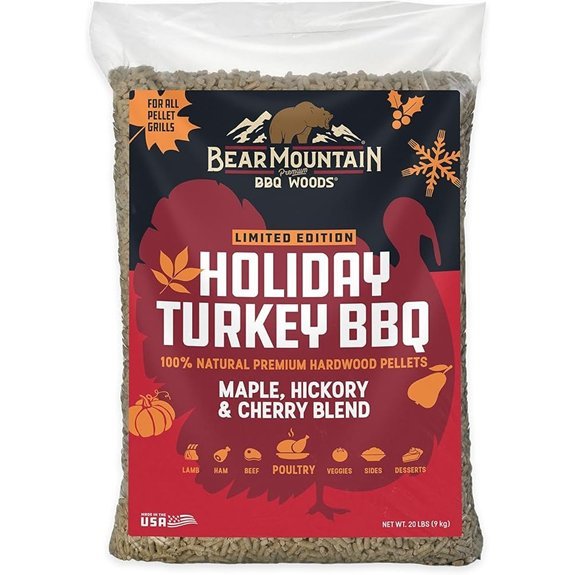 bear mountain bbq pellets turkey blend