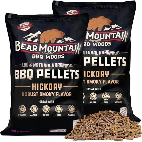 bear mountain hickory wood pellets
