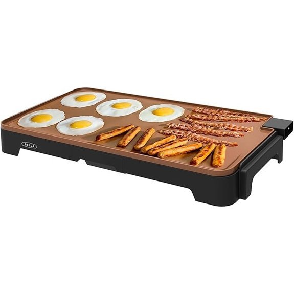 bella xl electric ceramic griddle 12x22