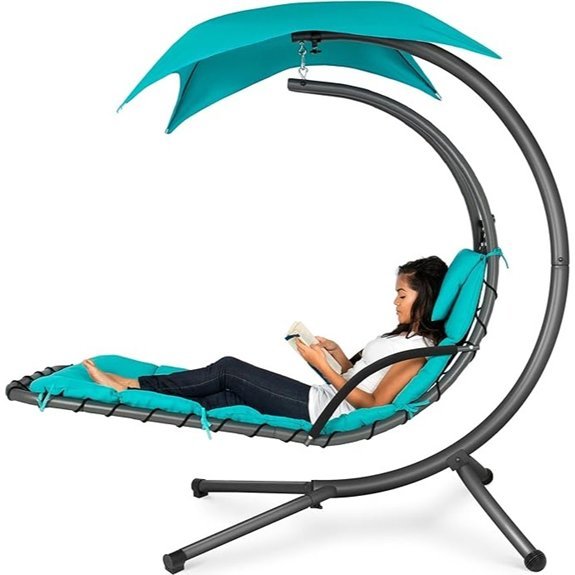 best choice chaise lounge swing
