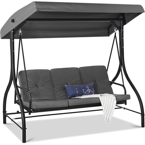 best choice products swing glider