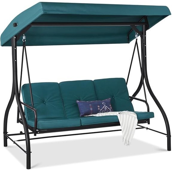 best choice products swing glider