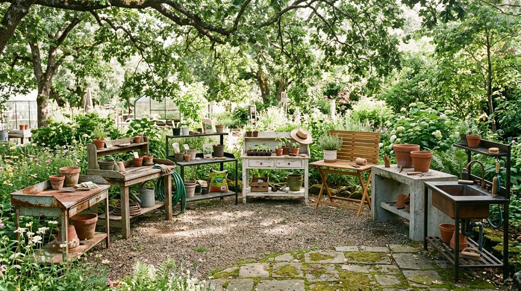 best outdoor potting benches 2026