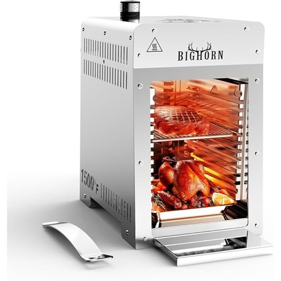 big horn outdoors 1500 f infrared grill