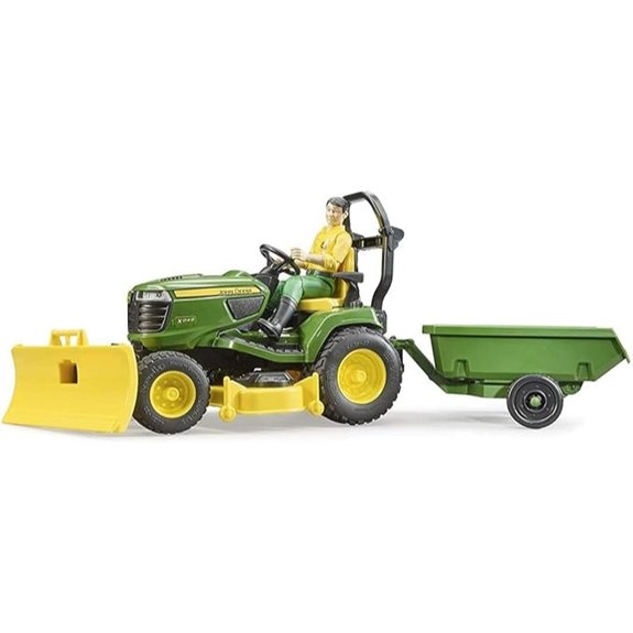 bruder john deere tractor set