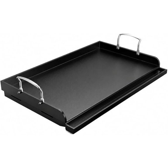 cast iron griddle for gas grill