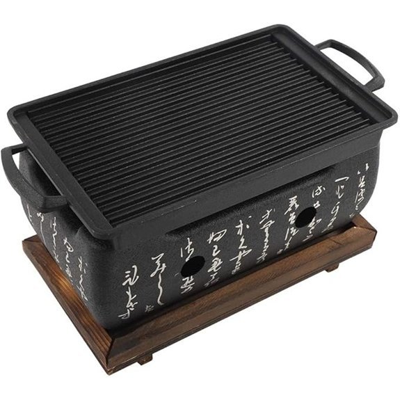 cast iron hibachi yakitori grill