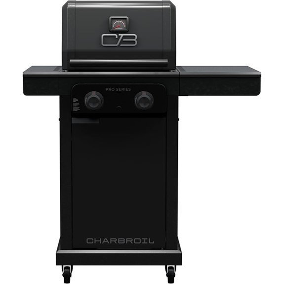 char broil 2 burner propane grill