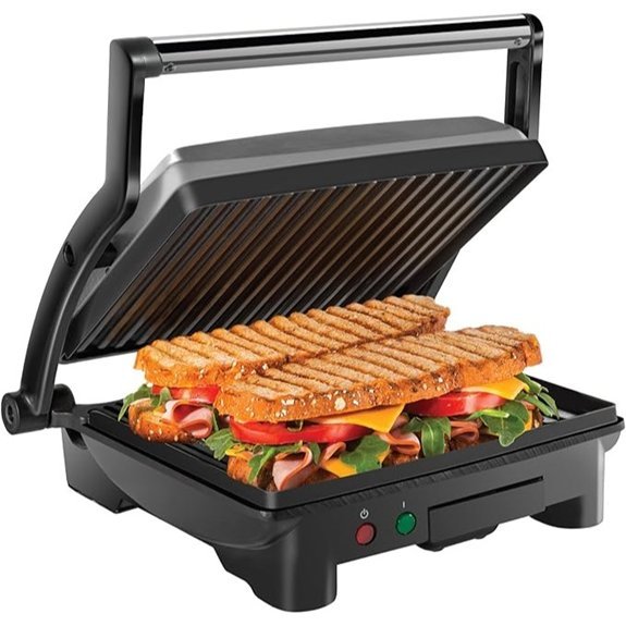 chefman 4 slice panini press