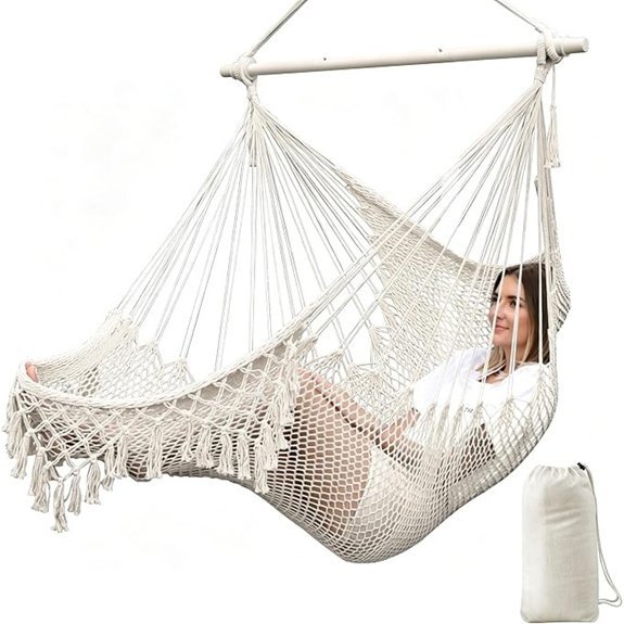 chihee cotton rope hammock chair