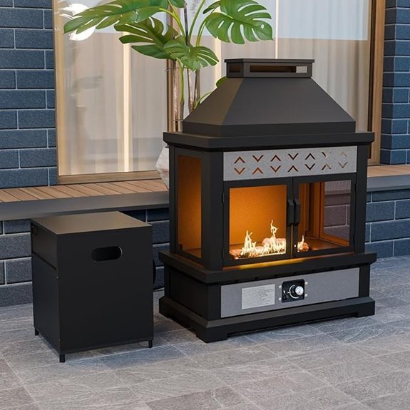 coos bay propane fire pit