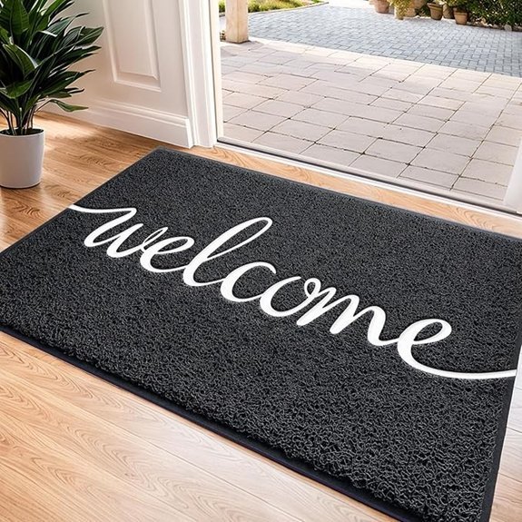 cozybounty door mat non slip