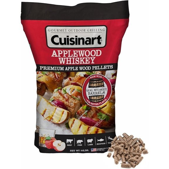 cuisinart applewood whiskey pellets