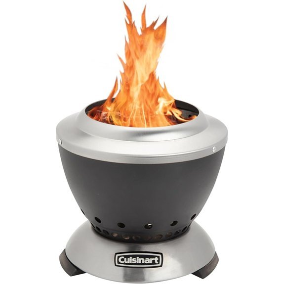 cuisinart smokeless tabletop fire pit