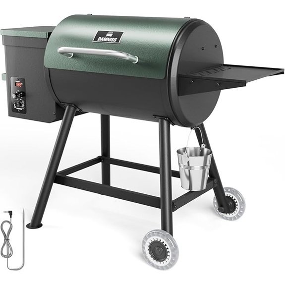 damniss pellet grill combo