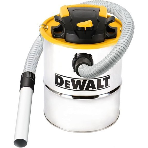 dewalt 4 gallon ash vacuum