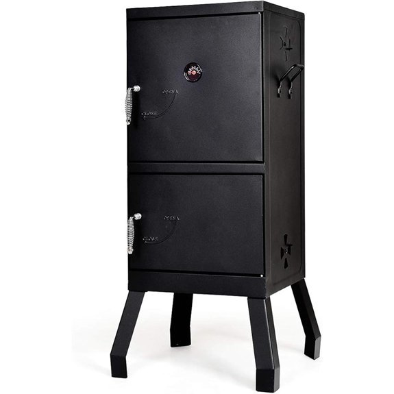 dortala vertical charcoal smoker
