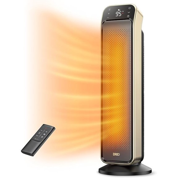 dreo portable heater with remote