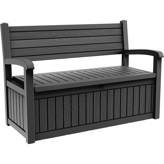 efu outdoor storage bench