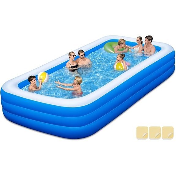 extra large inflatable pool for all