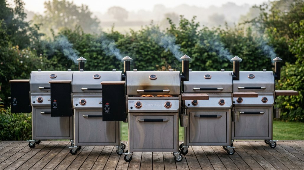 five best smoker grill combos 2026