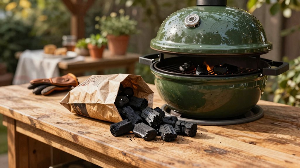 five ideal charcoals for egg grilling