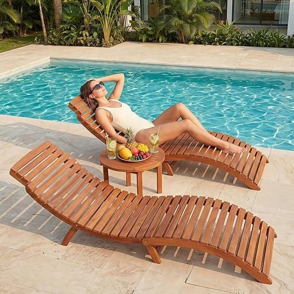 flamaker acacia wood 2 pack