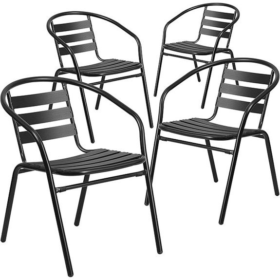 flash furniture aluminum outdoor chairs 4