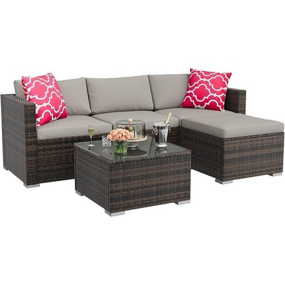 gaomon outdoor patio furniture set