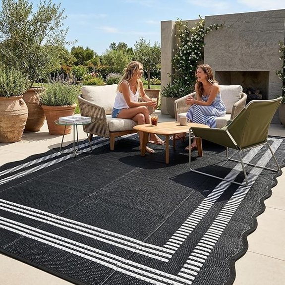 garvee waterproof outdoor rug