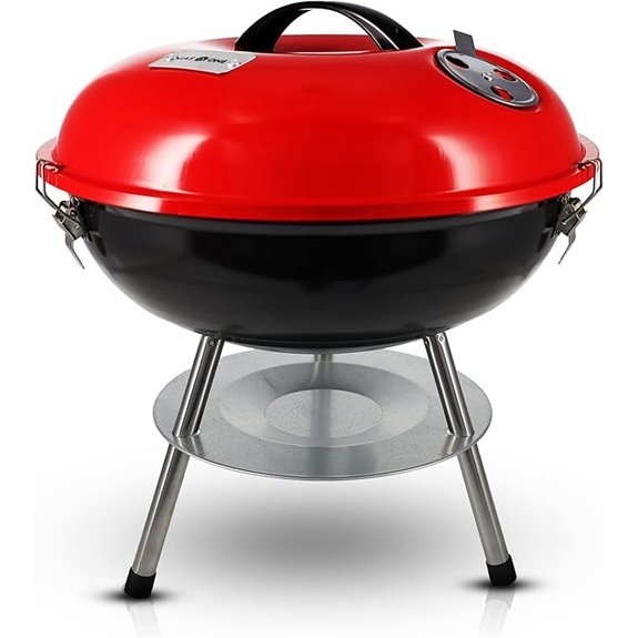 gas one portable charcoal grill