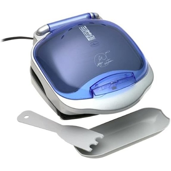 george foreman champ grill with bun warmer