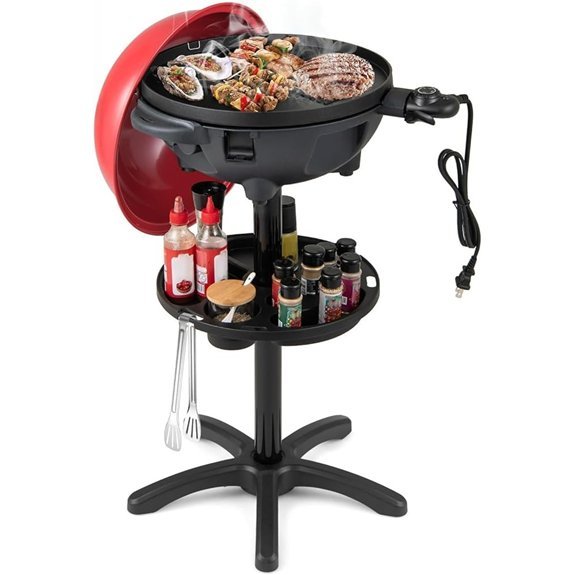 giantex 1200w electric grill