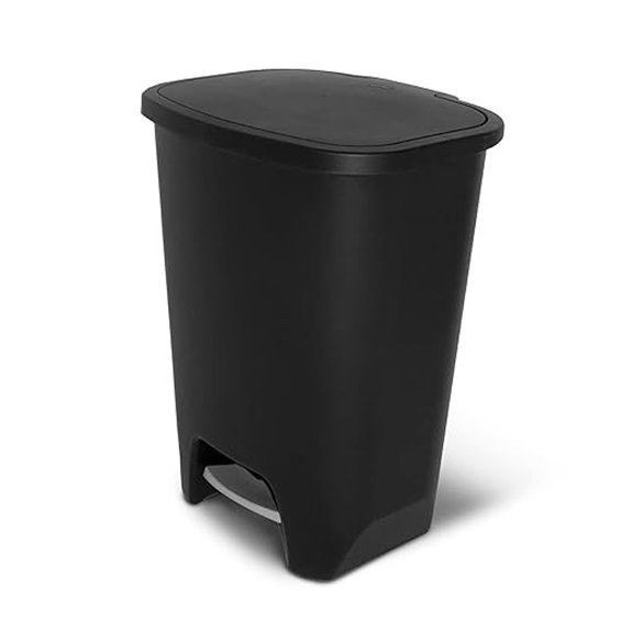 glad 20 gallon step on trash can