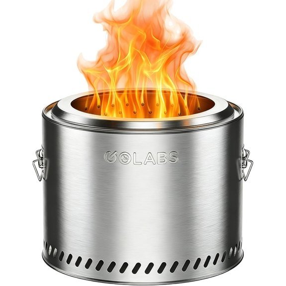 golabs 19 5 smokeless fire pit