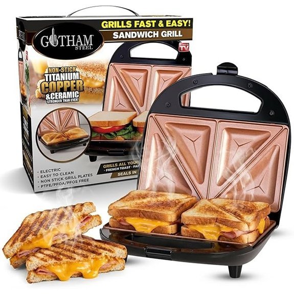 gotham steel panini press